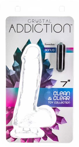 Addiction Crystal 7" Dildo