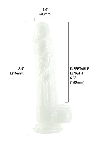 Addiction Pearl 8.5" Dildo - Image 5